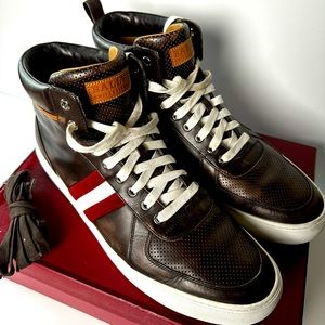 Bally Hedren Leather Sneaker Size 13